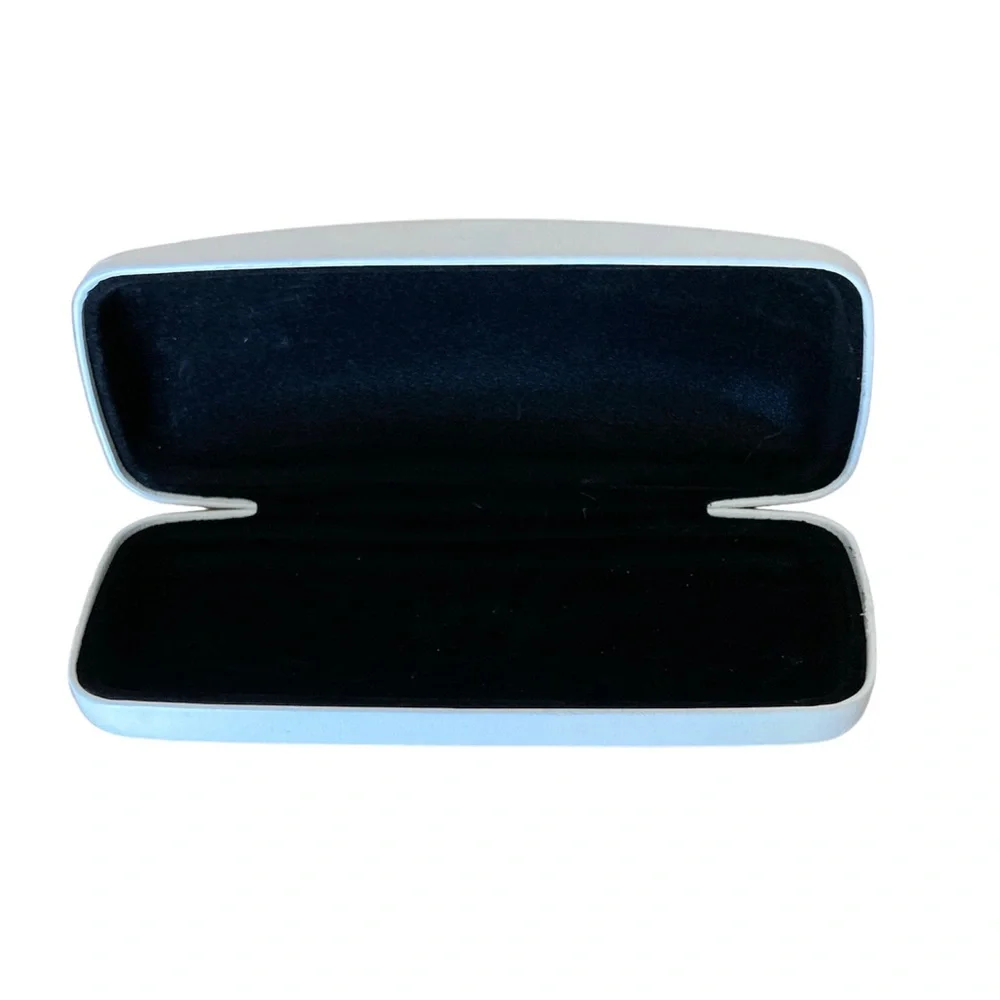 Calvin Klein Hard Cover Sunglasses Case White Outer Black Interior Glasses Specs